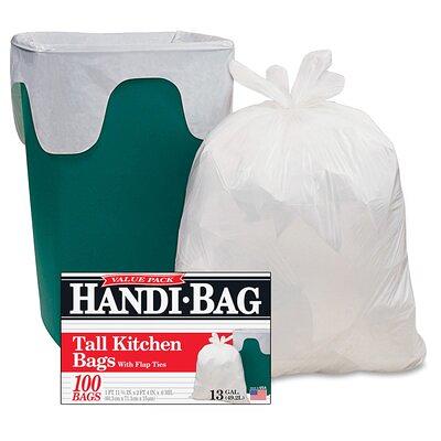 HDX 50 gal. Clear Extra Large Trash Bags (100-Count)