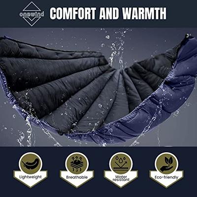 Sunyear Hammock Rain Fly Waterproof - Premium Hammock Tarp with Doors to  Stay