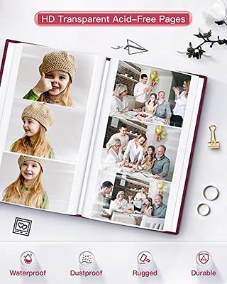 Popotop Photo Album 4x6-300 Photos Linen Cover Photo Books with 300  Horizontal Pockets,Slip-in Picture Albums for Family Wedding Anniversary  Baby Vacation Pictures - Yahoo Shopping