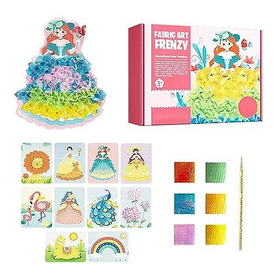 EKYOSHCZ DIY Crystal Paint Arts and Crafts Set,2023 New DIY Crystal Pendant Kit,DIY Crystal Painting,Arts and Crafts Kits for Kids Age 3+(Chtistmas)