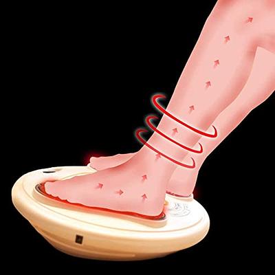 EMS & TENS Foot Circulation Devices- Electric Foot Stimulator Massager  Promoter - FSA or HSA Eligible, Boosting Circulation, Alleviate Pain and  Aching Feet, Legs and Ankles