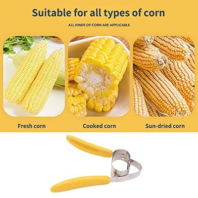 2-Piece: Stainless Steel Corn Cob Peelers