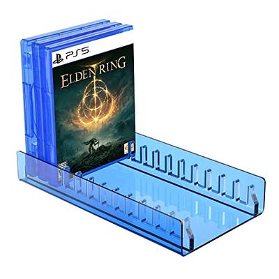 CaSZLUTION Acrylic Video Game Storage Organizer Stand for PS5 PS4 PS3 Game  Card Case Storage, PS5 Game Box Display Holder Fits up to 12 Games (Blue) -  Yahoo Shopping