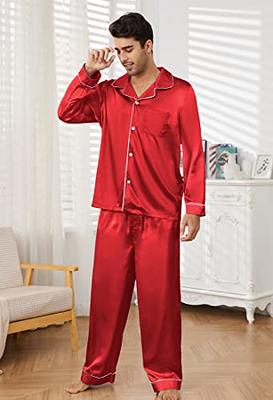 Silk Sleepwear Long Sleeve Pajama Set