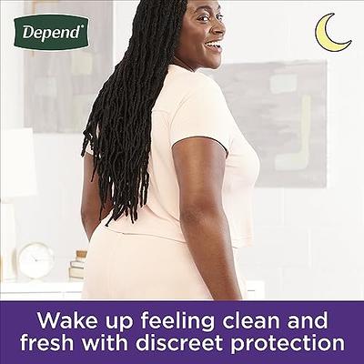 Depend Fresh Protection Adult Incontinence Underwear For Women - Maximum  Absorbency - M - Blush - 42ct : Target