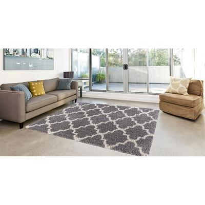 Concord Global Trading Jewel Athens Brown 5 ft. 3 in. Round Area Rug