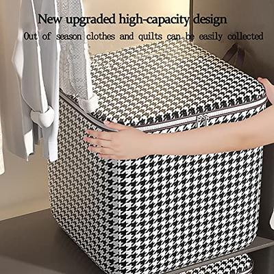 Storage Bags, Portable Non-Woven Zipper Storage Bag Clothes Storage Bins  Foldable Closet Organizer Storage Containers with Durable Carry Handles,  Wardrobe Sorting Storage Box - Yahoo Shopping