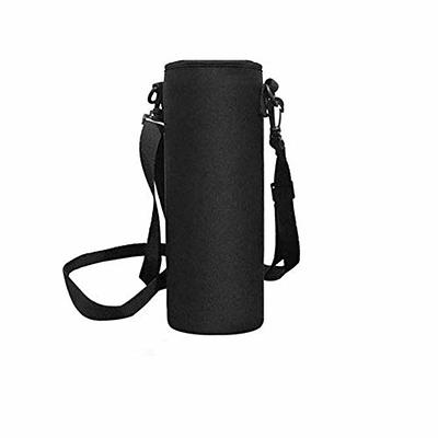 FLAKBOTLE Water Bottle Carrier Bag for Stanley Tumbler 40 oz with Handle,  Water Bottle Holder with Pouch and Adjustable Strap, Sleeve Accessories  with