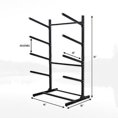 Wakeman Fishing Rod Rack Aluminum Freestanding Floor Storage for