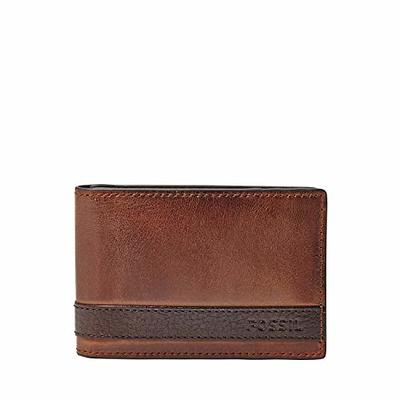 Fossil Men's Minimalist Leather Card Case