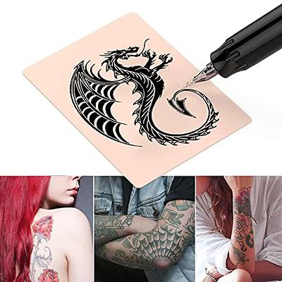 Blank Tattoo Skin Practice, 5 Pcs Tattoo Practice Skins for Tattoo