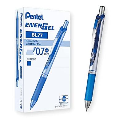 Pentel EnerGel NV Stick Gel Pen, 0.7 mm Metal Tip, Red Ink/Barrel, - Yahoo  Shopping