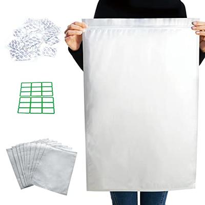 5 Gallon Mylar Food Storage Bags With Ziplock And Oxygen Absorbers 20 Count