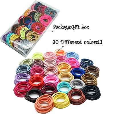 YGDZ Elastic Hair Bands, 1500 pcs Hair Ties, Small Ponytail Holders, Hair  Accessories Set for Girls, Women, Toddler, Ponytail Holders, Colorful  Rubber Bands for Hair - Yahoo Shopping