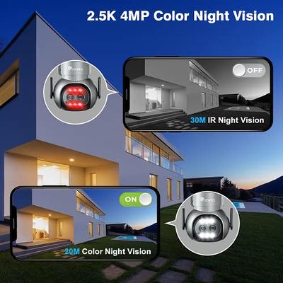 Reolink 4K 8MP Dual Lens PTZ Camera Motion Auto Tracking 2.4/5Ghz WiFi 6X  Zoom Color Night Vision Pan Tilt TrackMix WiFi Camera