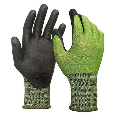 Schwer 2 Pairs ANSI A8 Cut Resistant Gloves, Food Grade Cut Gloves