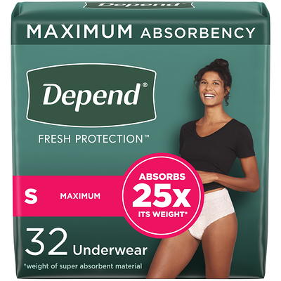 72 Count Assurance Incontinence& Disposable Underwear For Men