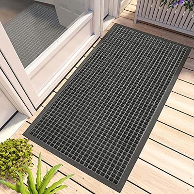 morgantag Dirt Trapper Door Mat 20 x 32, Non-Slip Machine Washable Indoor  Door Mats,Shoes Scraper,Dog Door mat,Super Absorbent Floor mat for Muddy  Wet Shoes and Paws - Yahoo Shopping