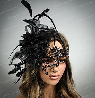 Masquerade Mask, Gold Masquerade Mask, Masquerade Ball Masks, Mardi Gras  Mask, Masquerade Ball Masks, Full Face Lace Metal Mask 