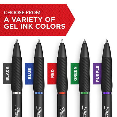 Sharpie S-gel 4pk Gel Pens 1.0mm Medium Tip Black : Target