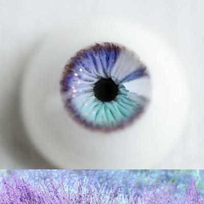 Pink Doll Eyes Flower Pattern Resin Eyes 1/3 1/4 1/6 BJD Eyes for Dolls  Accessories,safety Eyes Toy Eyes 12mm 14mm 16mm 18mm Small Iris 