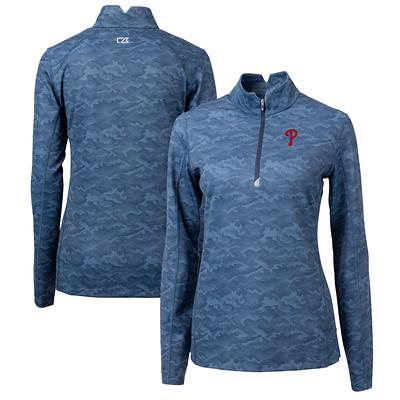 Houston Astros Stars & Stripes Cutter & Buck Traverse Stretch Quarter Zip  Womens Pullover - Cutter & Buck