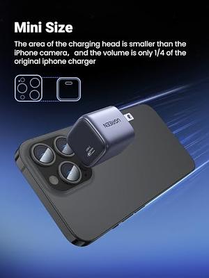 UGREEN 20W Chargeur USB C PD 3.0 Compatible avec iPhone 15 Plus Pro Max 14  13