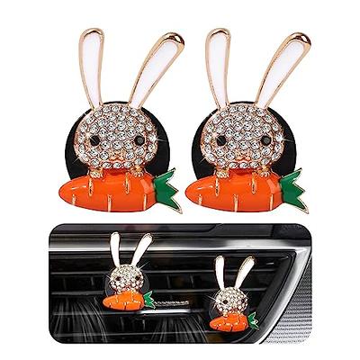 ORIESSE Cute Car Air Freshener Vent Clips,2pcs Rabbit Bunny Bling Car  Accessories for Women,Rabbit Air Fresheners with Vanilla Scent and Lavender  Scent - Yahoo Shopping