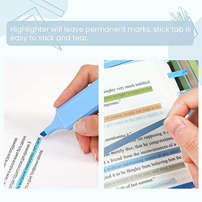 Colorful Long Index Transparent Highlighter Bar Sticky Notes Pastel Colors  Tabs