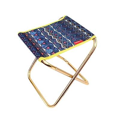 FRCOLOR Camping Stool Folding Chair Portable Fishing Chair Small Folding  Stool for Outdoor 