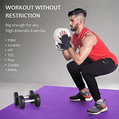 Extra Large Exercise Mat Workout Mat Durable Non-Slip Gym Mat