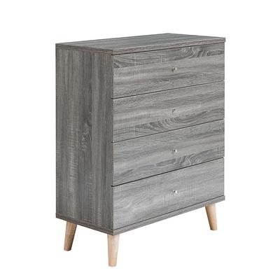 Alaterre Furniture Windsor 5-Drawer Driftwood Gray Chest of