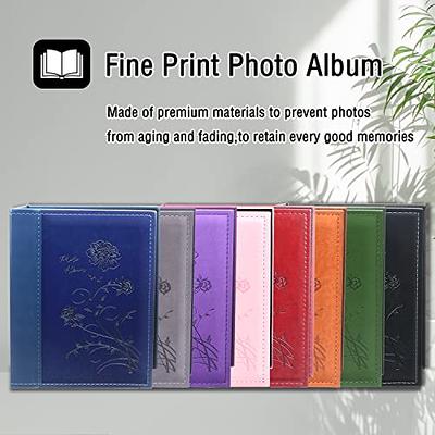 Artmag Photo Picutre Album 4x6 500 Photos Extra Large Capacity Leather Cover Wedding Family Photo Albums Holds 500 Horizontal and Vertical 4x6 Photos