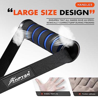 2Pcs Pilates Straps for Reformer, Comfortable Grip Nonslip Handle D Rings  Straps Pilates Double Loop Straps Fitness Equipment for Women Men Home Gym