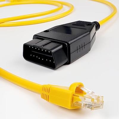 AntiBreak Ethernet OBD OBDII OBD2 ENET RJ45 Coding f g-Series Cable 2M  Compatible e-sys : Automotive 