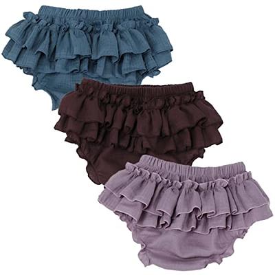  ORINERY Cotton Underwear Baby Girl Undies Breathable Bloomers  Briefs Infant Toddler Panties Kids Ruffle Assorted Boxer 6-Pack (BD0515,  6-12 Months Old: Clothing, Shoes & Jewelry