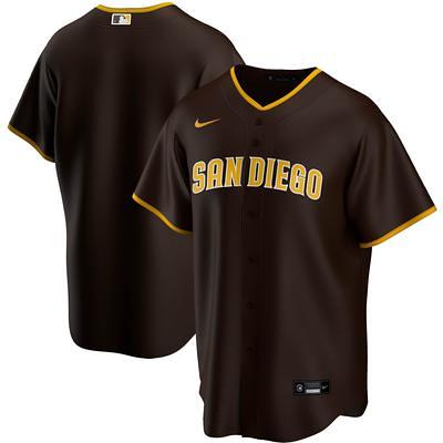 San Diego Padres Fanatics Branded Official Team Logo T-Shirt - Brown