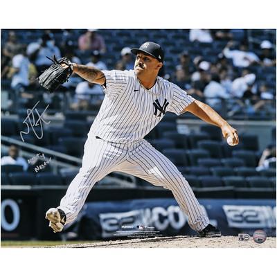 Anthony Rizzo New York Yankees Autographed 16 x 20 Stance Photograph