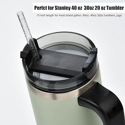 12 Inch and 13 Inch Plastic Straws Fits 30oz and 40oz Stanley