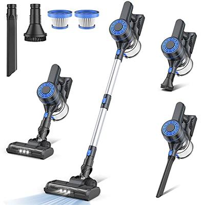 BuTure Cordless Vacuum Cleaner, 400W 33Kpa Powerful Stick Vacuum with 55min  Runtime Detachable Battery, …