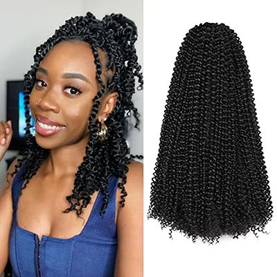 GetUSCart- Passion Twist Hair 8 Packs Pretwisted Passion Twist Crochet Hair  14 Inch Crochet Hair Passion Twists, Short Passion Twists Hair Pre Looped  Synthetic Passion Twist Crochet Braids #350