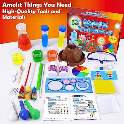  UNGLINGA 150 Experiments Science Kits for Kids Age  6-8-10-12-14, STEM Project Educational Toys for 6 7 8 9 10 12 14 Years Old  Boys Girls Birthday Gift Ideas, Volcano, Chemistry Scientist Set : Toys &  Games