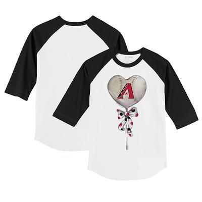 Women's Tiny Turnip White Arizona Diamondbacks Teddy Boy T-Shirt
