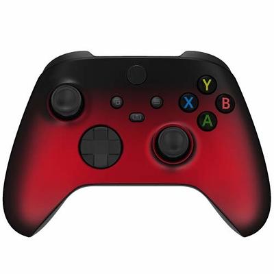 Custom Wireless UN-MODDED PRO Controller compatible with PS5 Exclusive  Unique Design (Black/Red)