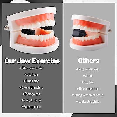 PAFUWEI Jawline Exerciser for Men Women,2 Pcs Sports Jaw Exerciser