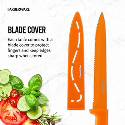 Farberware With Blade Cover Kitchen Paring Knives