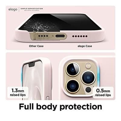 elago Compatible with iPhone 15 Pro Max Case, Liquid Silicone Case, Full Body Protective Cover, Shockproof, Slim Phone Case, Anti-Scratch Soft