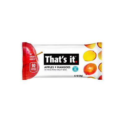 That's it - Apple + Blueberry Real Fruit Bar 0.7 oz - Vegan