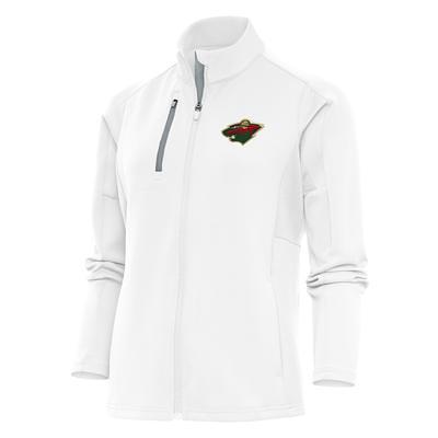 Men's Antigua White Seattle Steelheads Generation Quarter-Zip Pullover Top