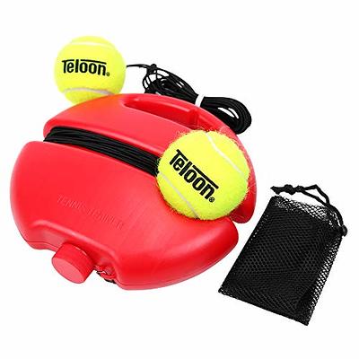 Teloon Solo Trainer Rebound Ball, Elastic with 2 String and a Portable Mesh  Bag for Self Tennis Practice Training Tool for Adults or Kids Beginners -  Yahoo Shopping